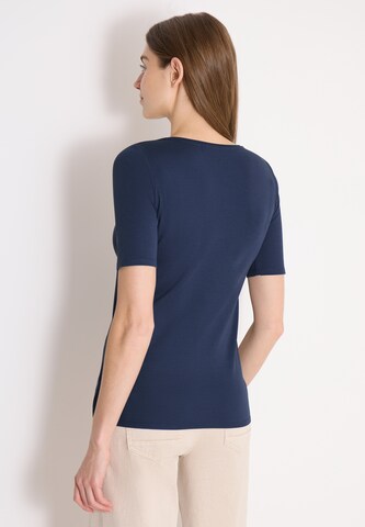CECIL Kurzarmshirt in Blau