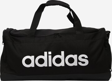 ADIDAS PERFORMANCE Sportväska 'Essentials Logo Medium' i svart: framsida