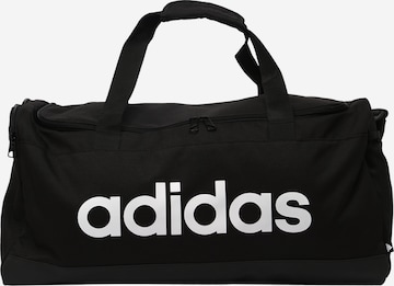 juoda ADIDAS PERFORMANCE Sportinis krepšys 'Essentials Logo Medium': priekis