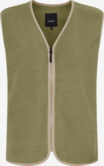 Oxmo Bodywarmer 'Pianne' in de kleur Beige / Groen / Olijfgroen, Productweergave