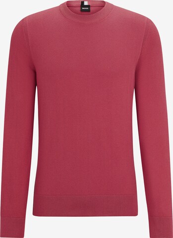 BOSS Sweater 'Ecaio-P' in Pink: front