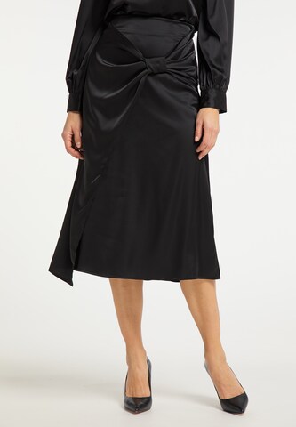 usha BLACK LABEL Rok in Zwart: voorkant