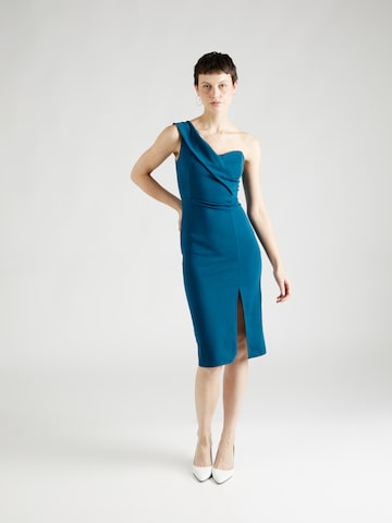 WAL G. - Vestido de cocktail 'ROXY' em azul: frente