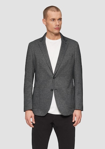 Coupe regular Veste de costume s.Oliver en gris : devant