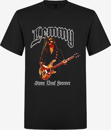 Lemmy Kilmister Koszulka 'Lemmy Kilmister - Iron Cross T-Shirt' w kolorze czarny: przód