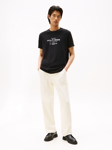 Tricou de la TOMMY HILFIGER pe negru