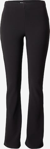 Tally Weijl Flared Trousers in Black: front