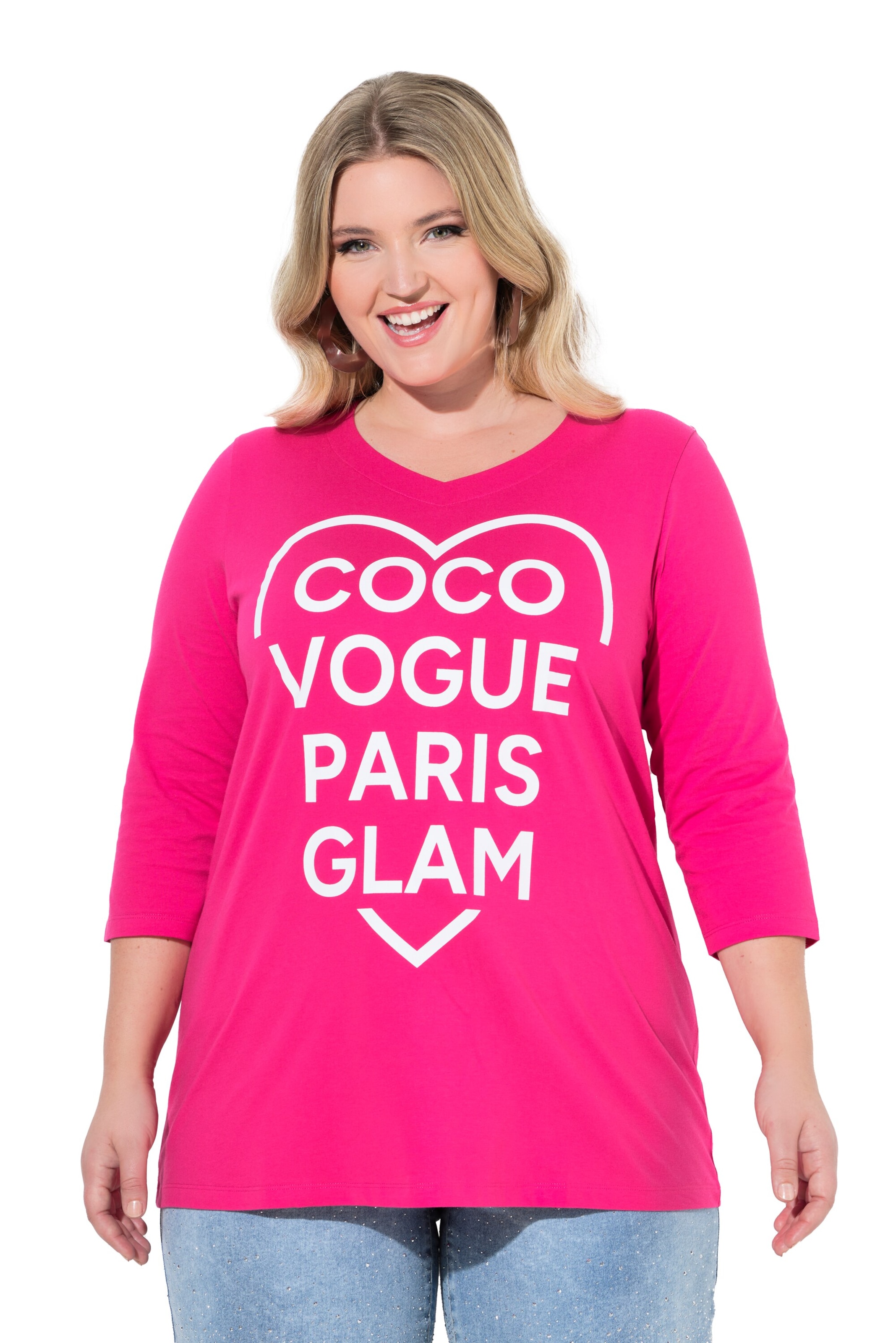 MIAMODA Shirt in Roze: voorkant