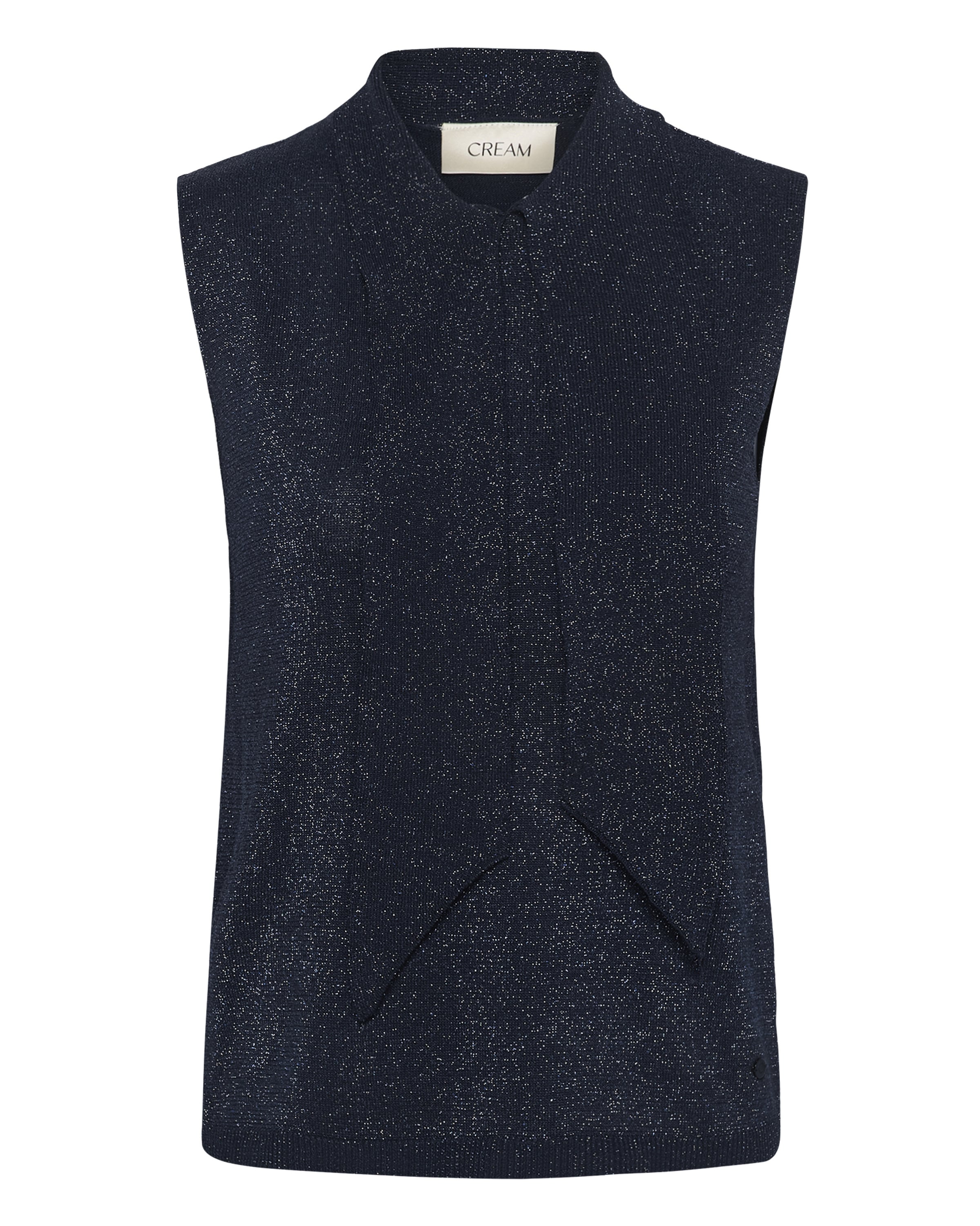 Cream Pullover in Blau: Vorderseite