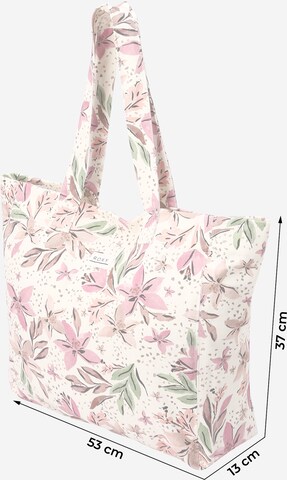 ROXY Torba shopper 'ANTI BAD VIBES' w kolorze biały