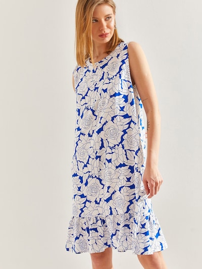 Bianco Lucci Dress in Blue / White, Item view