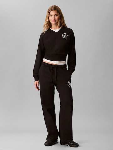 Calvin Klein Jeans Broek in Zwart