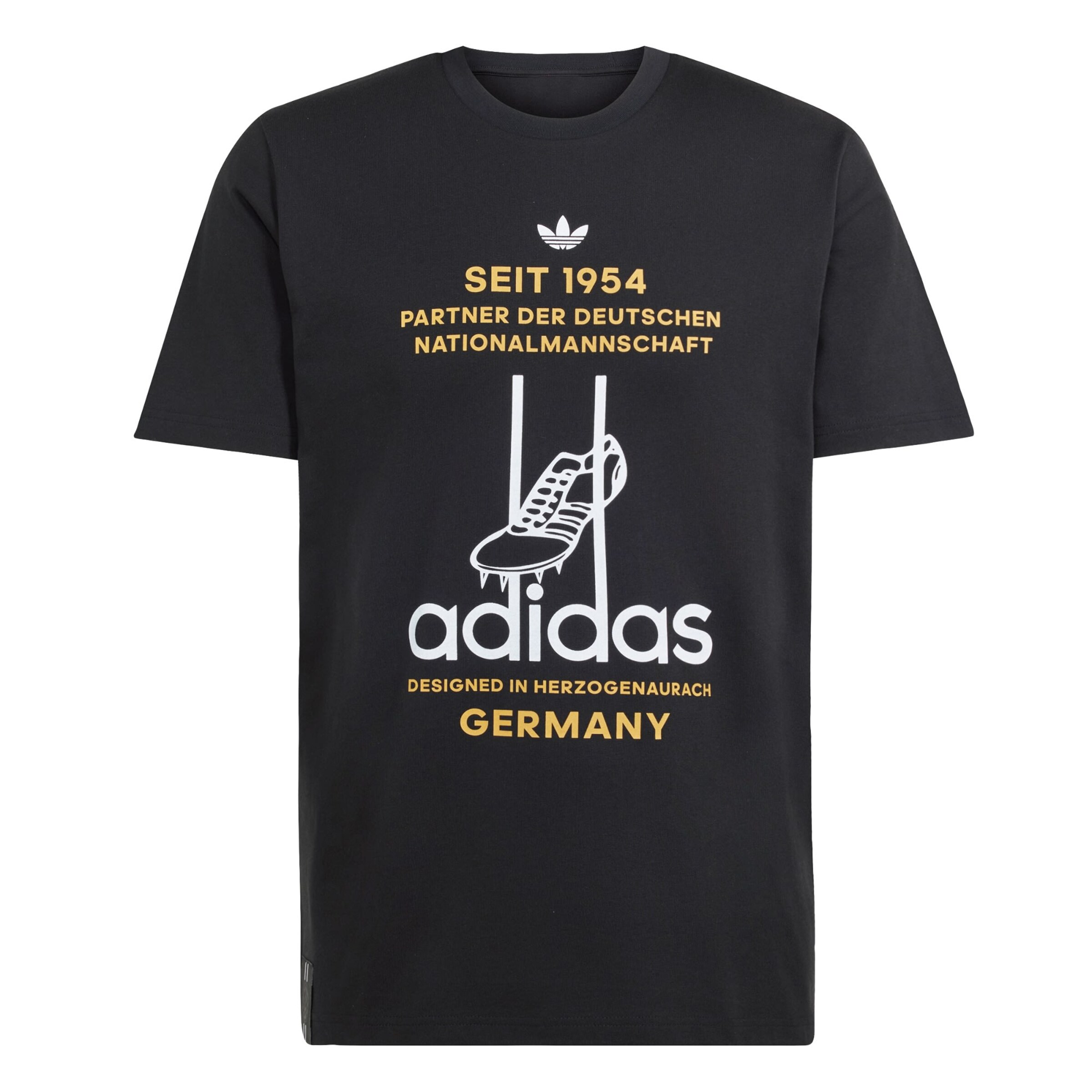 ADIDAS PERFORMANCE Performance shirt 'Deutschland 26' in Black: front