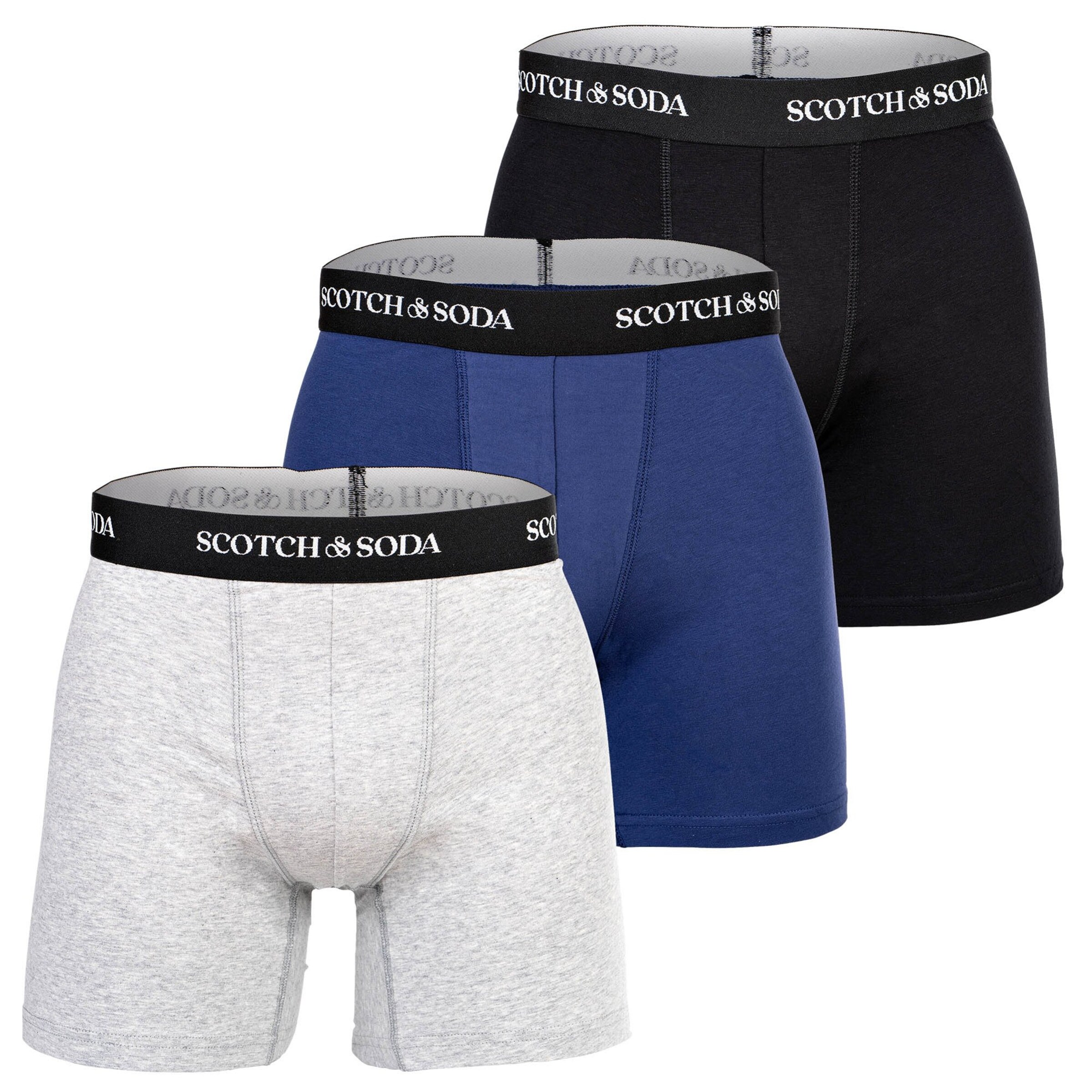SCOTCH & SODA Boxerky – mix barev: přední strana