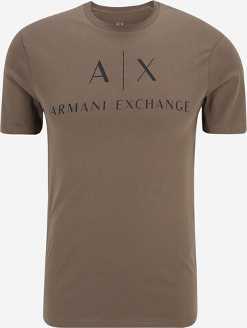 ARMANI EXCHANGE Shirt '8NZTCJ' in Groen: voorkant