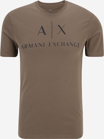 ARMANI EXCHANGE Shirt '8NZTCJ' in Green: front