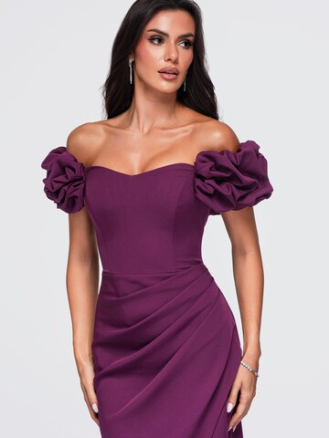 Ombre Evening dress in Purple