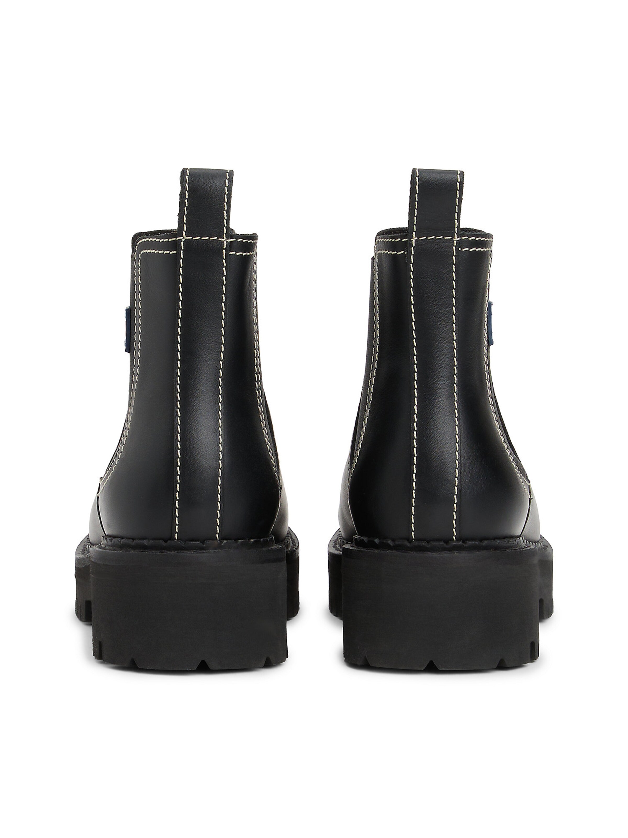 Tommy Jeans Ботинки челси в Черный