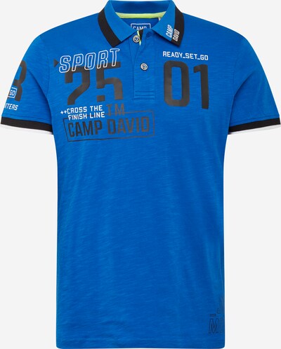 CAMP DAVID Shirt in royalblau / schwarz / weiß, Produktansicht