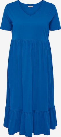 ONLY Carmakoma Kleid 'April' in Blau: predná strana