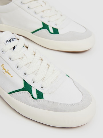 Pepe Jeans Sneaker 'Travis Brit' in Weiß