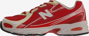 Baskets basses '740' new balance en rouge : devant