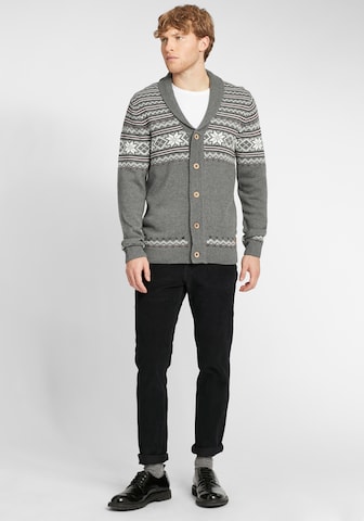 BLEND Knit Cardigan 'Velero' in Grey