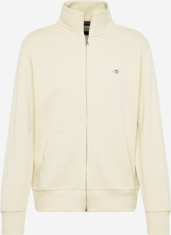 GANT Sweatjacke in Beige: predná strana