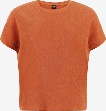 PROTEST Shirt 'PRTLouas' in Braun: Vorderseite