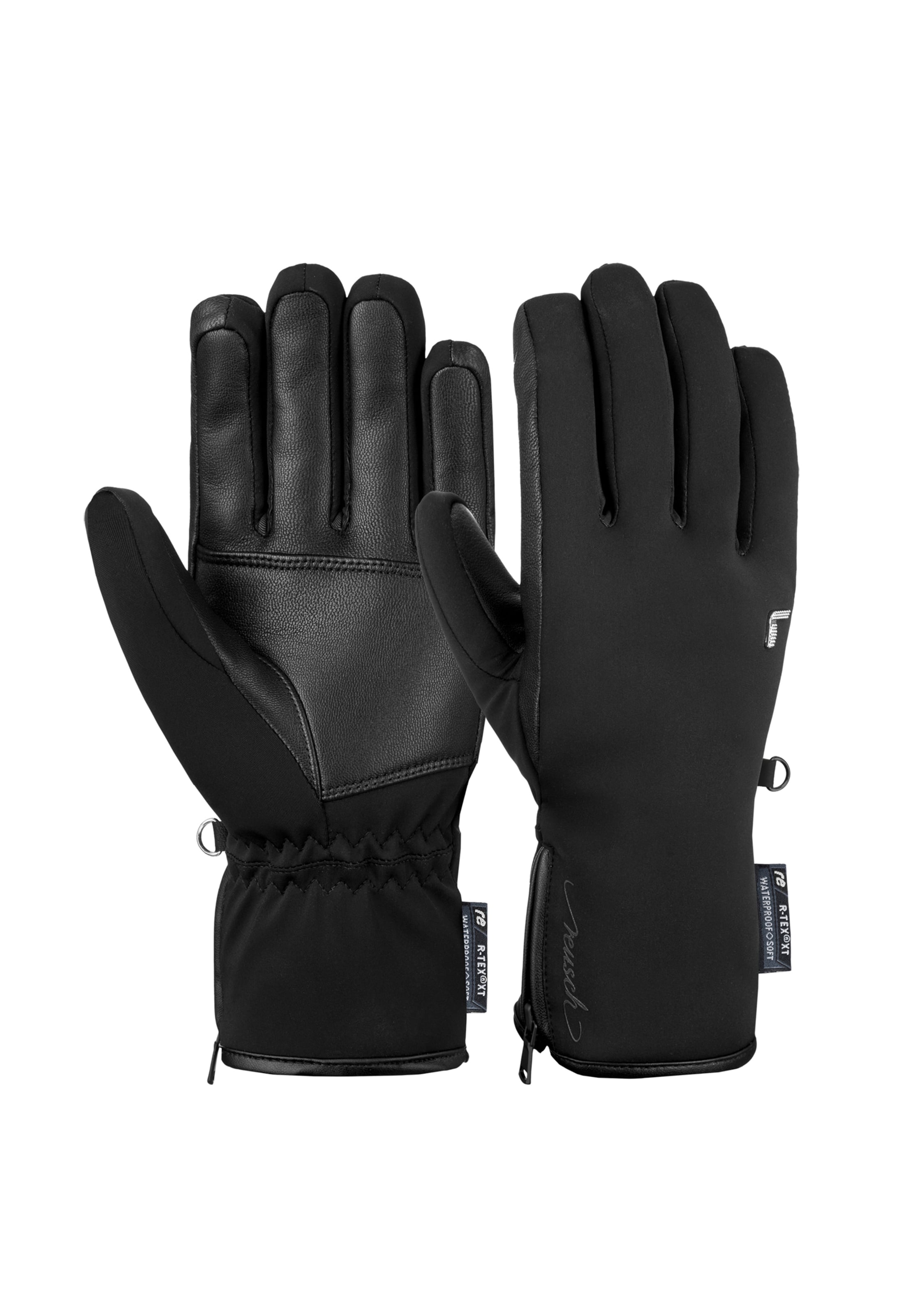 REUSCH Sports gloves 'Tiffany' in Black: front