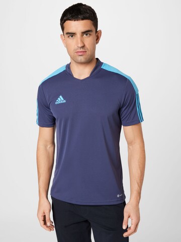 ADIDAS SPORTSWEAR Αθλητική φανέλα 'Tiro Essentials' σε μπλε: μπροστά
