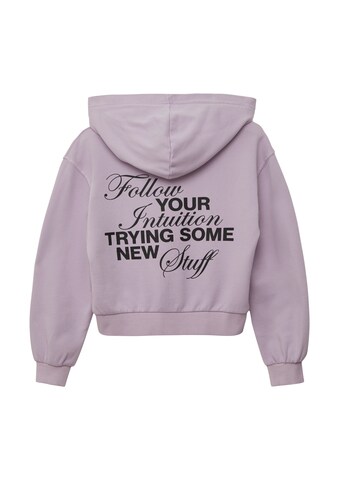 s.Oliver Sweatshirt in Purple: front