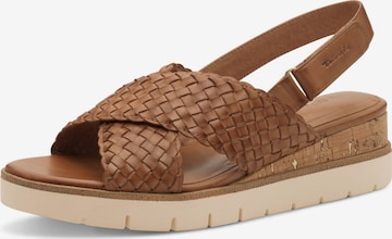 Tamaris Sandaalit värissä ruskea: etupuoli