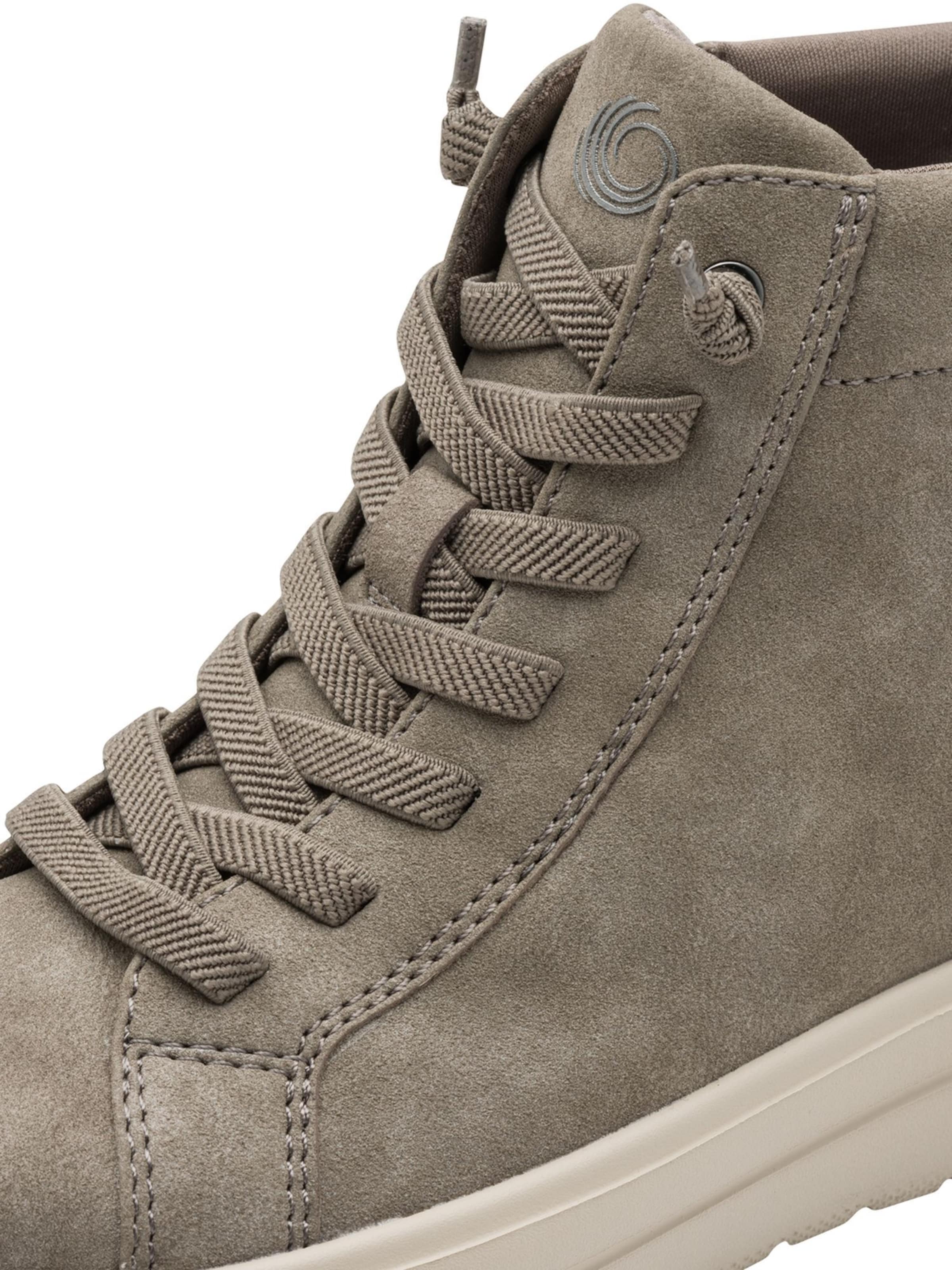 JANA Lace-up bootie in Grey