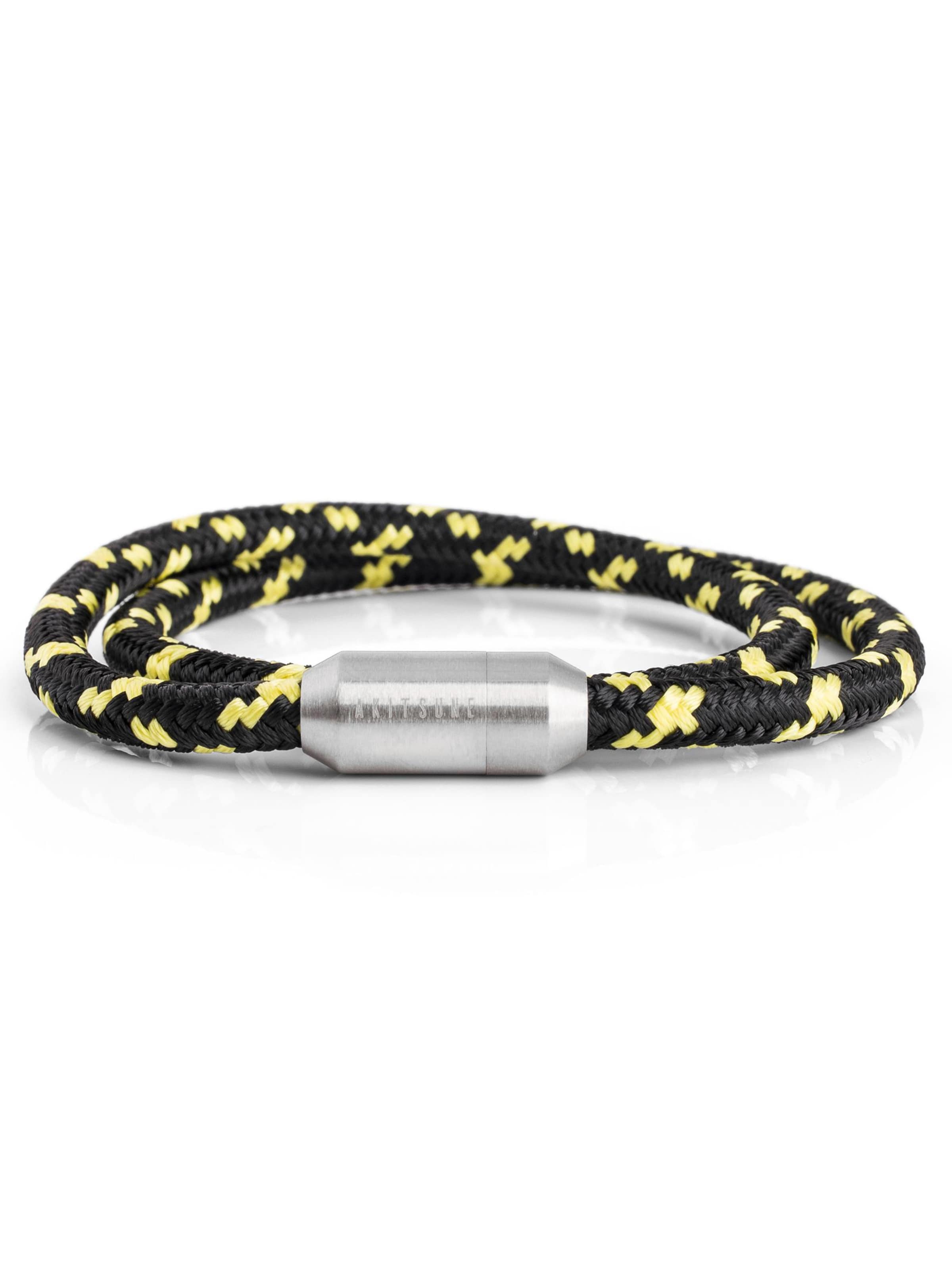 Akitsune Bracelet 'Mare' in Black: front