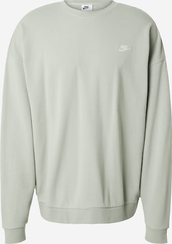 Nike Sportswear Sweatshirt 'CLUB FT' i grön: framsida