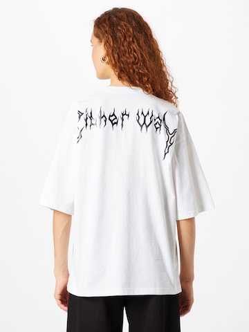 Public Desire - Camiseta talla grande en blanco