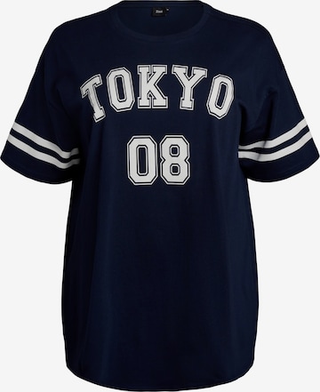 mėlyna Zizzi Marškinėliai 'Enilla': priekis