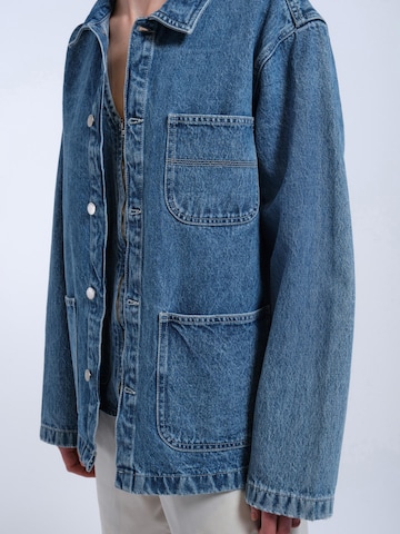 Dr. Denim Tussenjas 'Devon Worker Jacket' in Blauw
