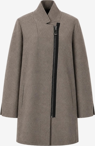 Manteau outdoor 'AMBER Coat' Christine on the clouds en gris : devant