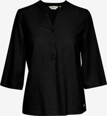 Oxmo Blouse 'Anea' in Zwart: voorkant