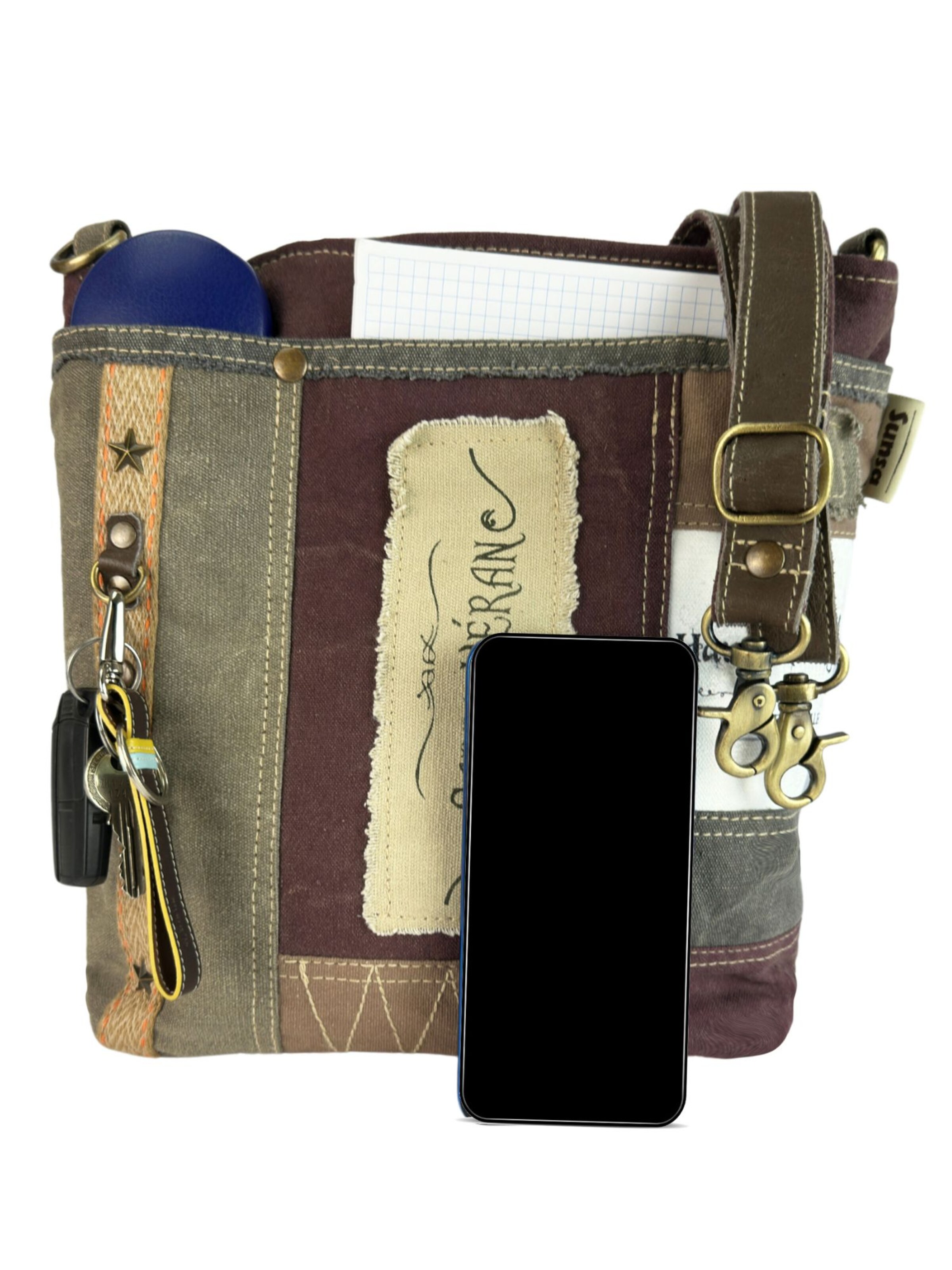 Sunsa Crossbody Bag 'Sunsa' in Brown