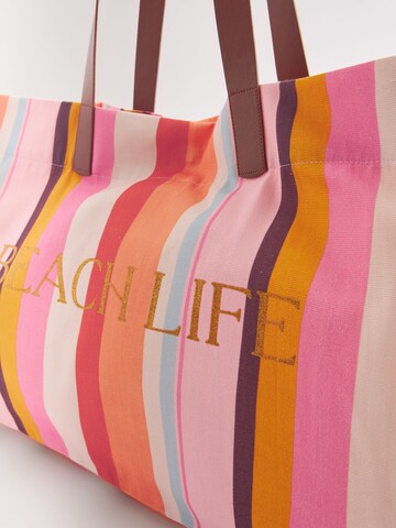 Next Beach bag in Pink