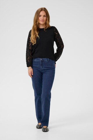 CULTURE Tapered Jeans i blå