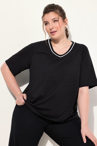 Ulla Popken Pajama shirt in Black