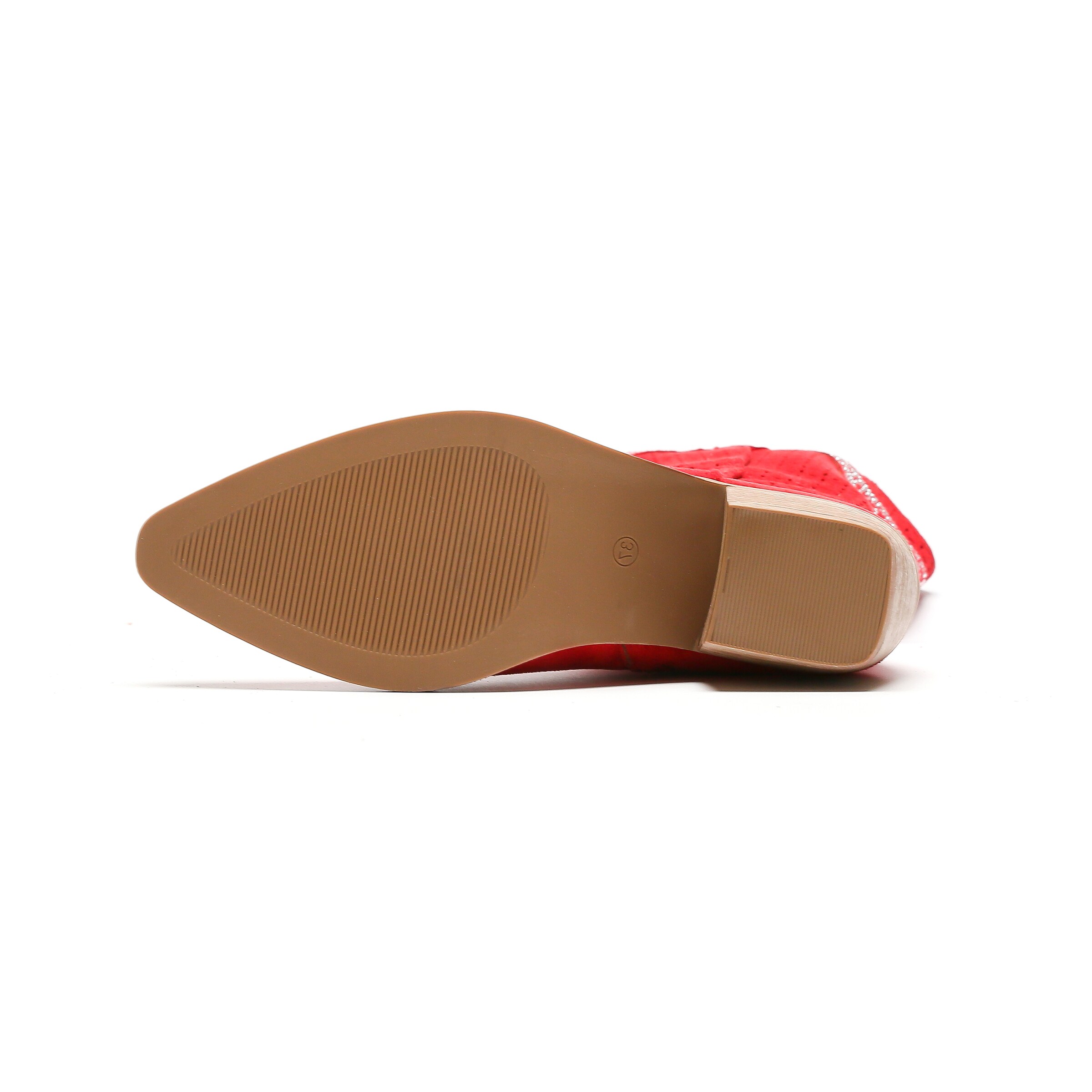 Stivale da cowboy di Elara in rosso