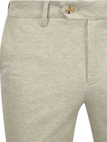 Coupe slim Pantalon à plis Suitable en vert