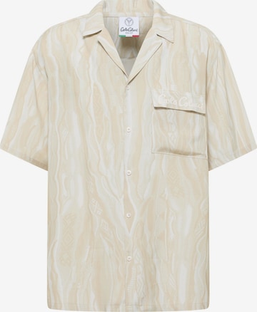 Chemise ' Federa ' Carlo Colucci en beige : devant