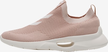 Hummel Slip-Ons in Pink: front