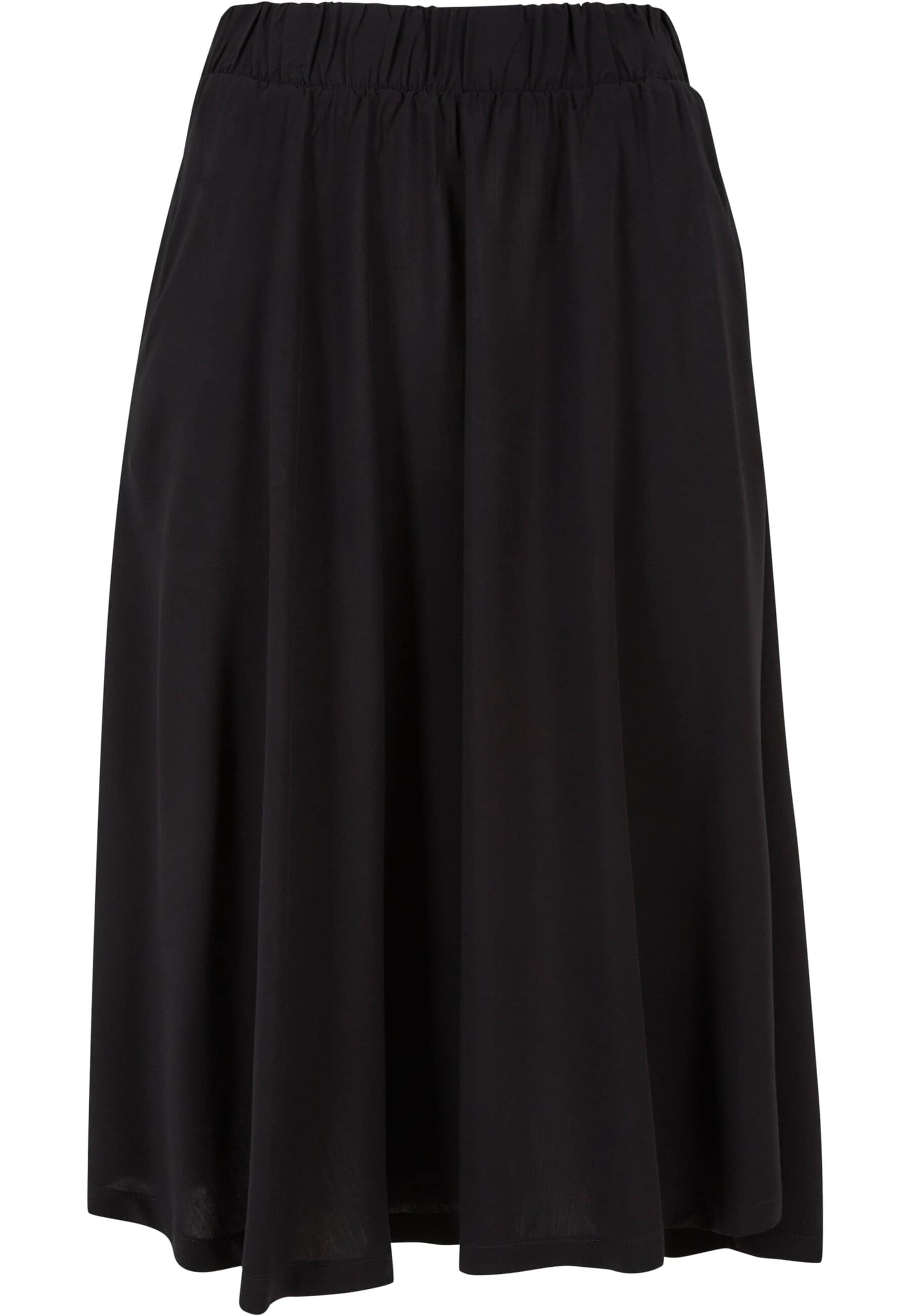 Urban Classics Skirt in Black: front